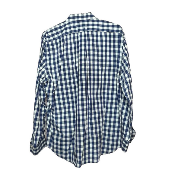 Peter Millar Men's Check Plaid Button Down Shirt XL - Picture 2 of 8